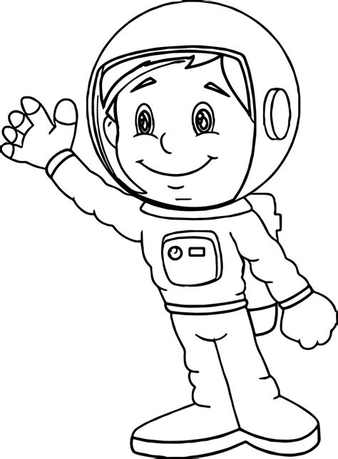 Dibujos Para Colorear Astronauta Dibujos Para Colorear