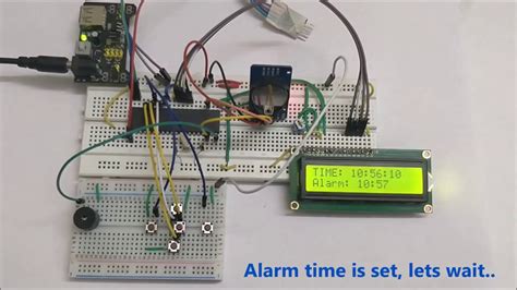 Alarm Clock Using Pic Microcontroller And Rtc Module Youtube