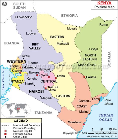 Map Of Kenya Counties Jungle Maps Map Of Kenyan Counties The Two