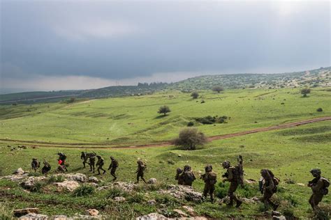 Here Are The Soldiers Of The Golani Brigade In Their Intense And Dynamic