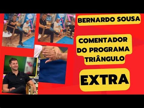 ÚLTIMA HORA BERNARDO SOUSA COMENTADOR DO PROGRAMA TRIÂNGULO EXTRA QUESTIONADO POR FLÁVIO