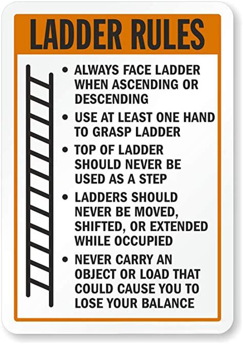 Ladder Safety Toolbox Talk Friede Associates