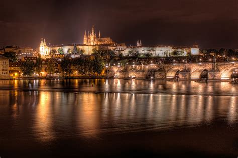 Prague Castle At Night Czech Republic Sumfinity Photography By Nico