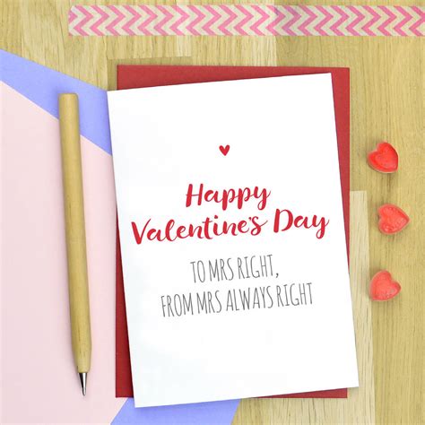 valentine s card for same sex partner by pink and turquoise