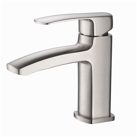 Zhejiang manufacturers toilet single handle brush nickel chrome copper hot cold water bathroom taps faucet and mixers. Fresca Fiora Single Hole Single-Handle Low-Arc Bathroom ...