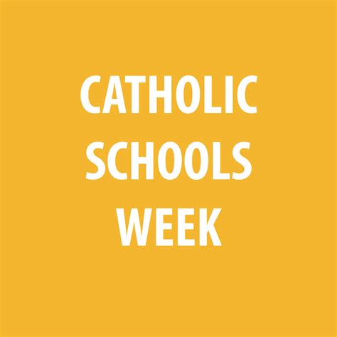 Catholic Schools Week — Ncc