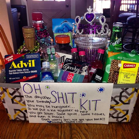 Worry no more, we got you covered! Birthday present for my girlfriends 21 st birthday ! #21 # ...