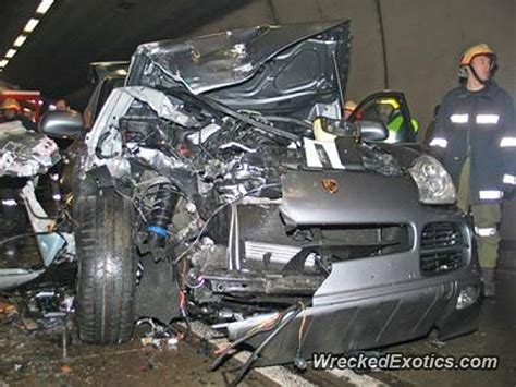 Porsche Cayenne Crashed In Vorarlberg Austria Porsche Cayenne