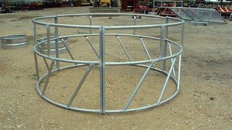 New 0 Tarter Galvanized Round Bale Hay Ring In Magnolia Tx Equipment