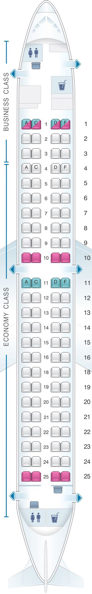 Seat Map Finnair Embraer Emb 190 Seatmaestro