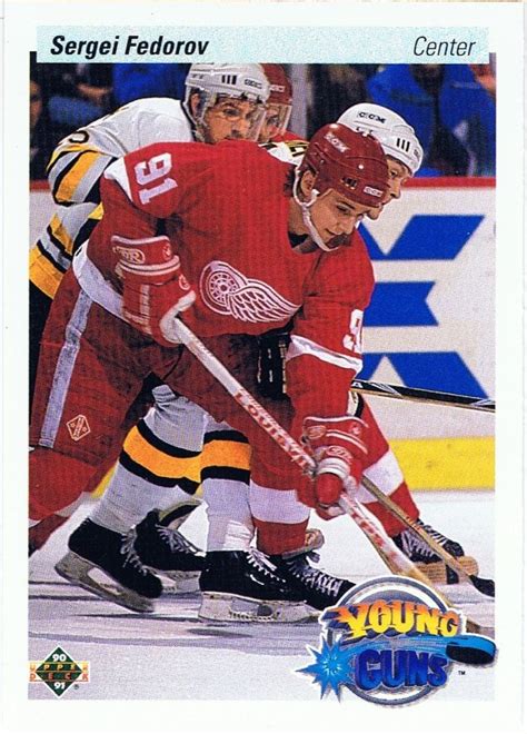 Tarsha, linda and tony play the card game red table talk card game. Fedorov, Sergei 1990-91 Upperdeck Rookie | RK Sports Promotions