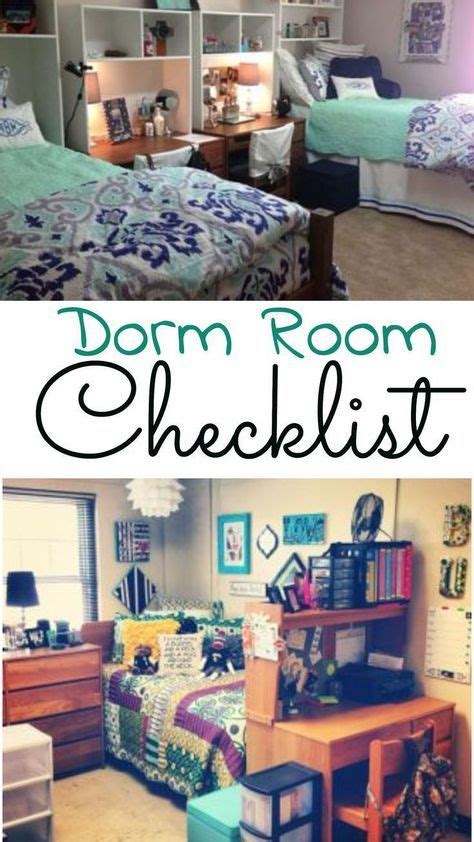 Dorm Room Ideas For College Dorm Rooms College Packing Checklist University Essentials And