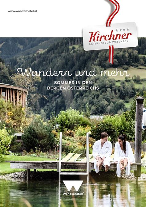 Prospekte Direkt Online Bestellen Beim Wanderhotel Kirchner Bramberg