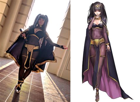 Self Cosplay Vs Character Tharja From Fire Emblem Cosplay