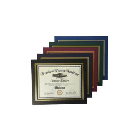 Custom Certificate Diploma Cover And Holder And Frame Shengzhong