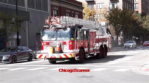Chicago Fire Department Truck Responding YouTube