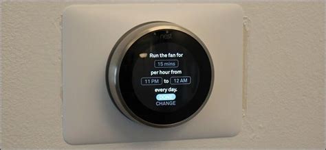 How To Set Nest Thermostat To Fan Only Diysive