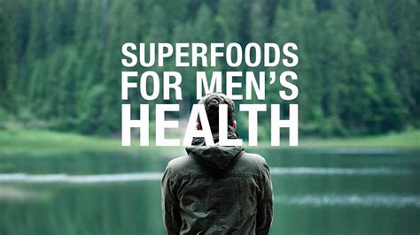 Top 5 Superfoods For Mens Health Youtube