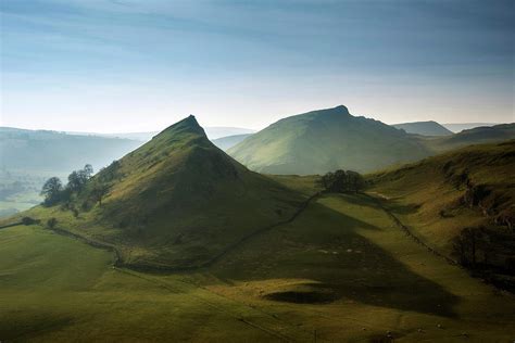 Beautiful Landscape Image Of Parkhouse Hill And Chrome Hill In P