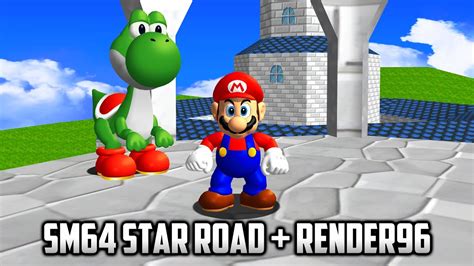 ⭐ Super Mario 64 Pc Port Mods Sm64 Star Road Render96 4k 60fps