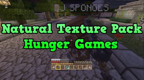 Minecraft Xbox 360 Natural Texture Pack Hunger Games