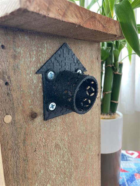 Lots of bird home house to choose from. Perforated Birdhouse Predator Guard 1-1/2 Bluebirds ...