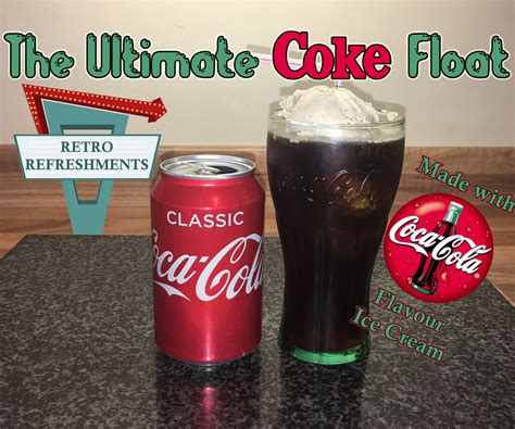 The Ultimate Coke Float With Coca Cola Flavoured Ice Cream 5 Steps