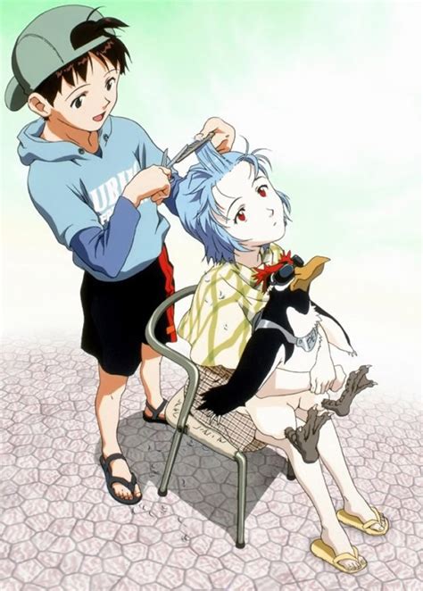 Rei And Shinji By Dreetos On Deviantart