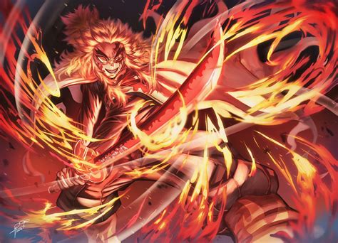 Xmirum (sc)‹#demonslayer‹‹i don't own any of the. Kyojuro Rengoku HD Wallpaper | Background Image | 2048x1480 | ID:1113772 - Wallpaper Abyss