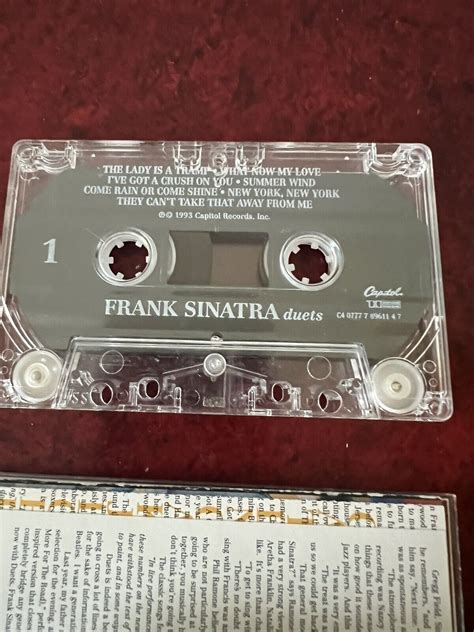 Frank Sinatra Duets Cassette Songs Tony Bennett Natalie Cole Duets Ebay