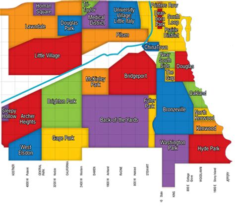 Chicago Neighborhood Map Dream Town Realty
