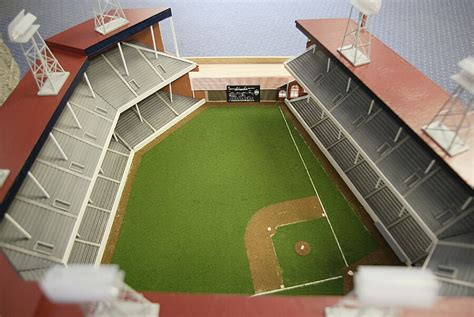 Ebbets Field Replica Baseball Reliquary