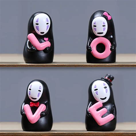 Cute No Face Man Japanese Spirited Away Cartoon Toy Dolls Faceless Man Lovers T Decoration In