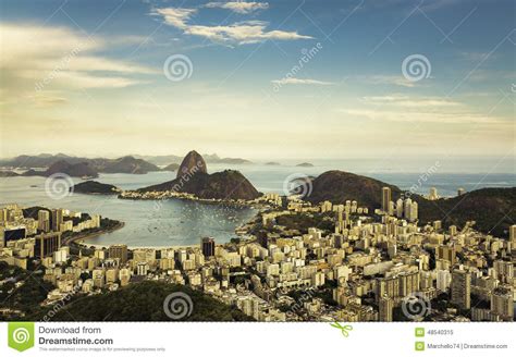 Beautiful View Of Rio De Janeiro Brazil Stock Image Image Of