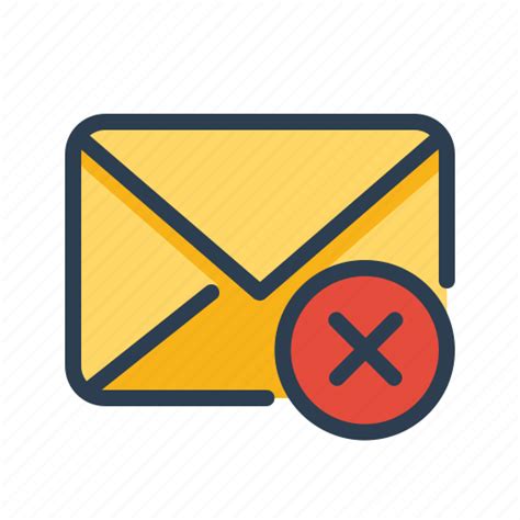 Cancel Delete Email Remove Icon