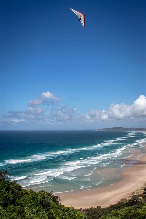 Byron Bay Australia Ocean Sky Water Landscape Nature Beach