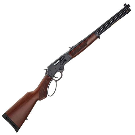 Henry Side Gate Bluedbrown Lever Action Rifle 45 70 Government 18