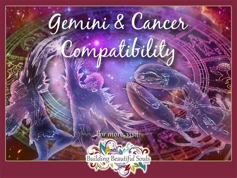 With gemini and cancer compatibility, their star signs are complementary. Gemini and Cancer Compatibility: Friendship, Love & Sex