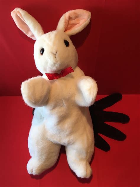Puppet Two Handed Rabbit With Glove 16 D Robbins And Co