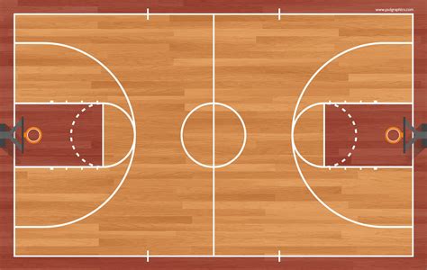Images Of Basketball Court With Merements