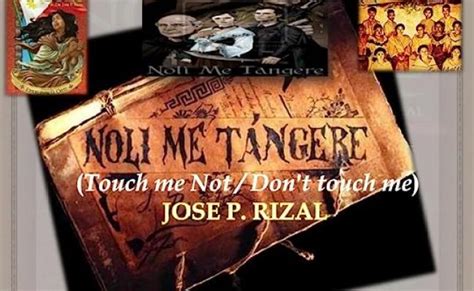 Noli Me Tangere Touch Me Not Jose Rizal Hobbies Toys Books Magazines