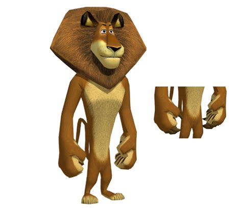 gamecube madagascar alex the models resource