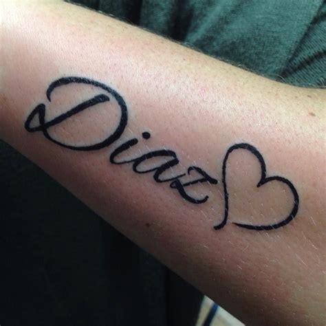 Heart Love Name Tattoo On Hand