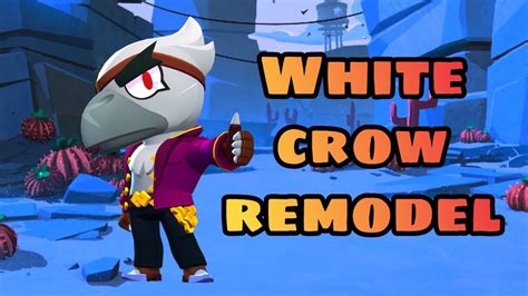 As a super move he leaps, firing daggers both on jump and on landing!. Brawl Stars White Crow Remodel 🔥 - YouTube