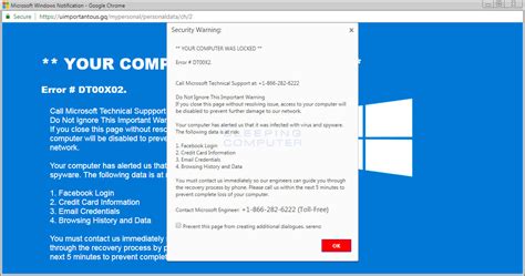Windows Tech Support Scam