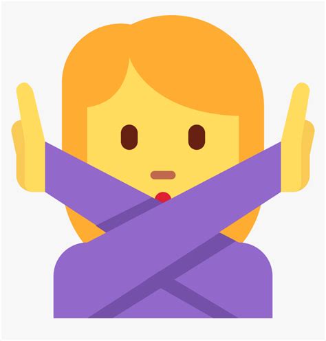Transparent Cross Arms Emoji Hd Png Download Kindpng