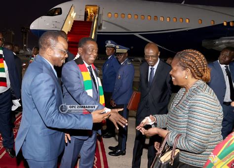 Sunday Mail Zimbabwe On Twitter President Mnangagwa Is Welcomed By Zimbabwean Ambassador To
