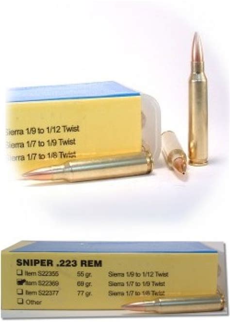 Buffalo Bore Sniper 223 69gr Sierra Match Jac 223 Rem S22369 Ammo Buy Online Guns Ship Free