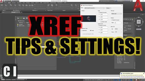 Autocad Xref Tips And Settings Overlay Vs Attach More External