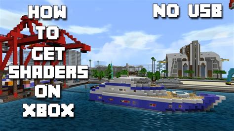 How To Download Shaders On Xbox One Minecraft No Usb Required Water
